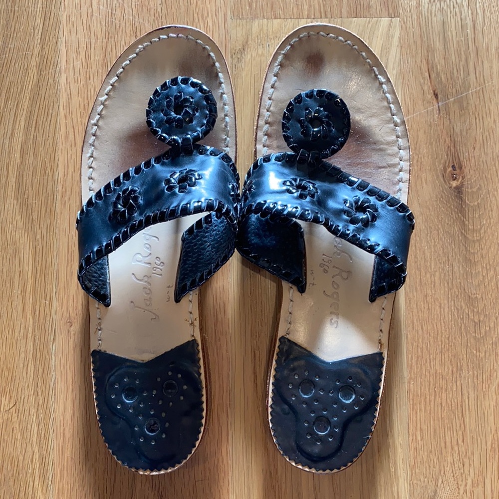 Jack Rogers Original Jacks Leather Sandals